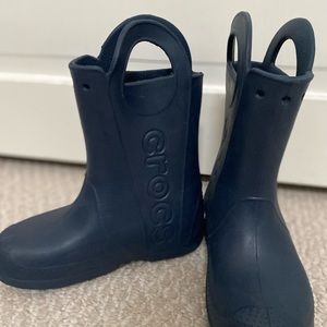 Crocs rain boots